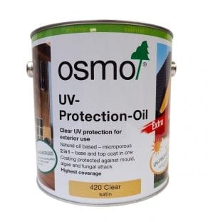 Osmo UV-Protection Oil: Clear Satin 750ml